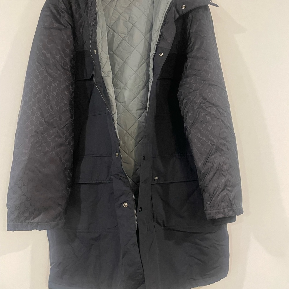 Gucci Black Hooded Jacket